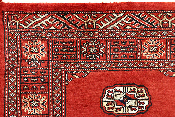 Tomato Bokhara 2' 7 x 14' - No. 60025 - ALRUG Rug Store