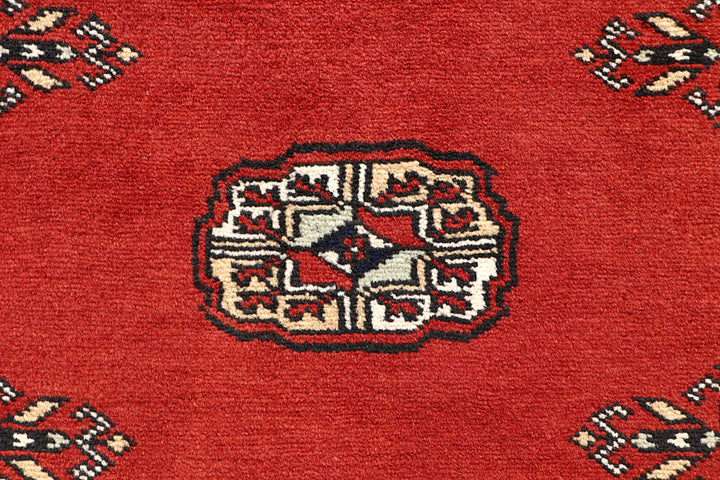 Tomato Bokhara 2' 7 x 14' - No. 60025 - ALRUG Rug Store