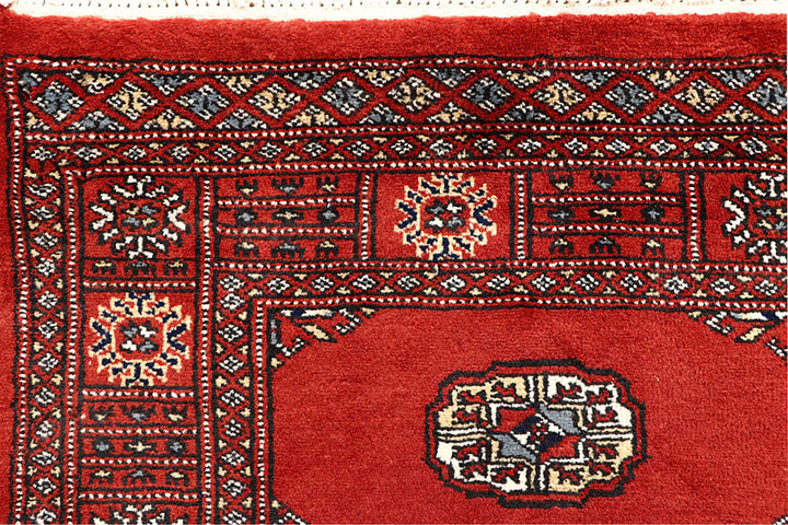 Tomato Bokhara 2' 6 x 13' 5 - No. 60027 - ALRUG Rug Store