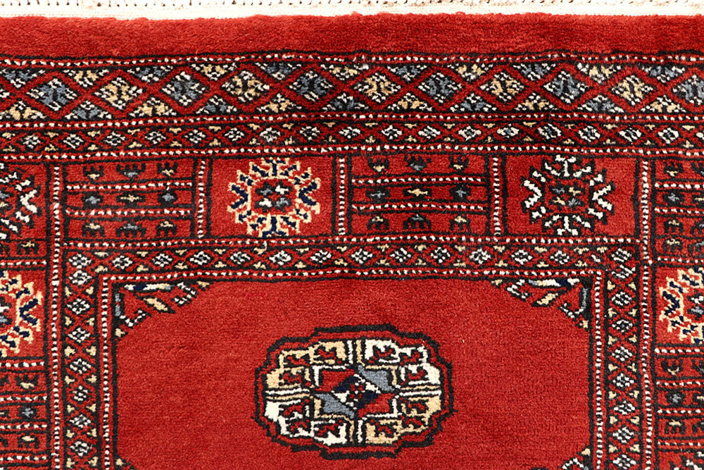 Tomato Bokhara 2' 6 x 13' 5 - No. 60027 - ALRUG Rug Store