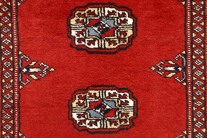 Tomato Bokhara 2' 6 x 13' 5 - No. 60027 - ALRUG Rug Store