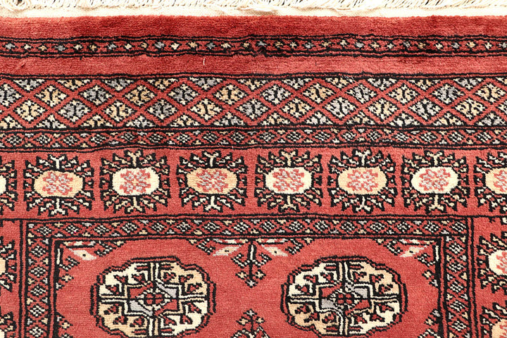 Salmon Bokhara 2' 7 x 12' 8 - No. 60031 - ALRUG Rug Store