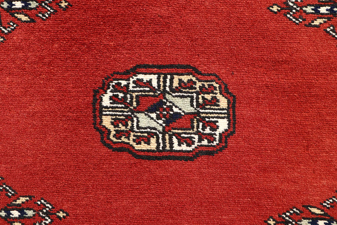 Orange Red Bokhara 2'  6" x 14'  8" - No. QA62187