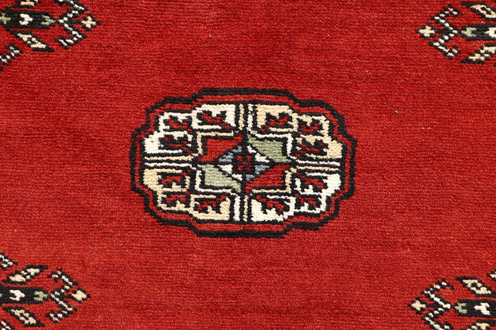 Orange Red Bokhara 2' 7 x 14' 3 - No. 60033 - ALRUG Rug Store