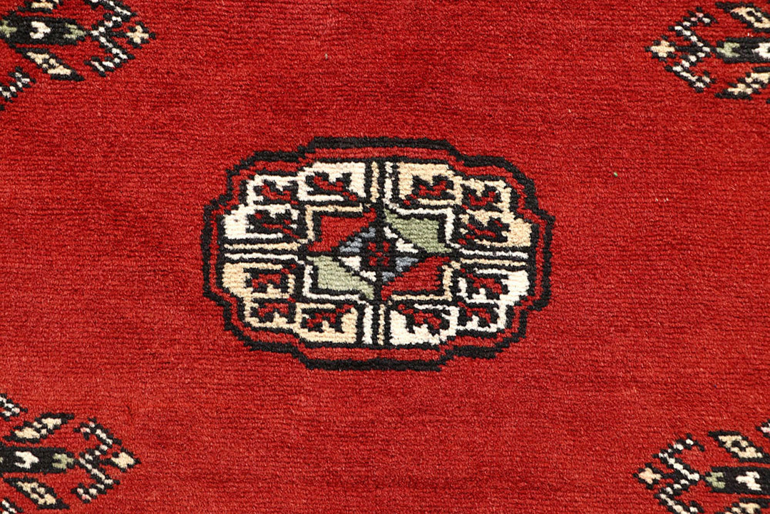 Orange Red Bokhara 2'  7" x 14'  3" - No. QA36290