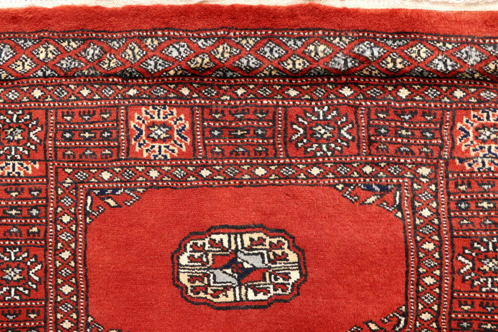 Tomato Bokhara 2' 7 x 14' 2 - No. 60036 - ALRUG Rug Store