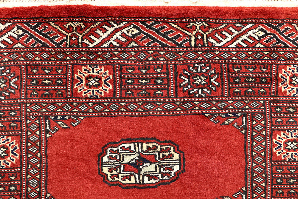 Orange Red Bokhara 2' 6 x 14' - No. 60039 - ALRUG Rug Store