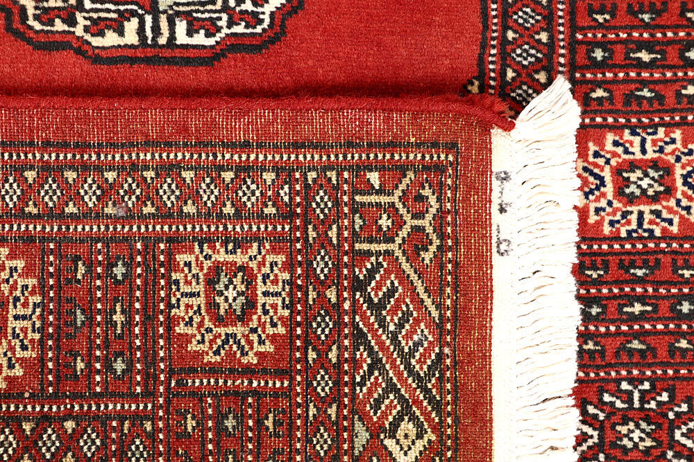 Orange Red Bokhara 2' 6 x 14' - No. 60039 - ALRUG Rug Store