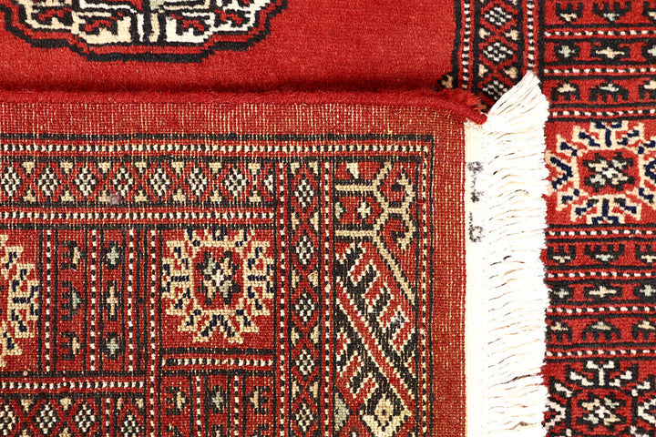 Orange Red Bokhara 2' 6 x 14' - No. 60039 - ALRUG Rug Store