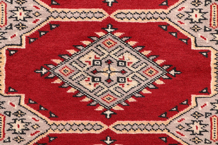 Red Jaldar 2' 7 x 13' 1 - No. 60042 - ALRUG Rug Store