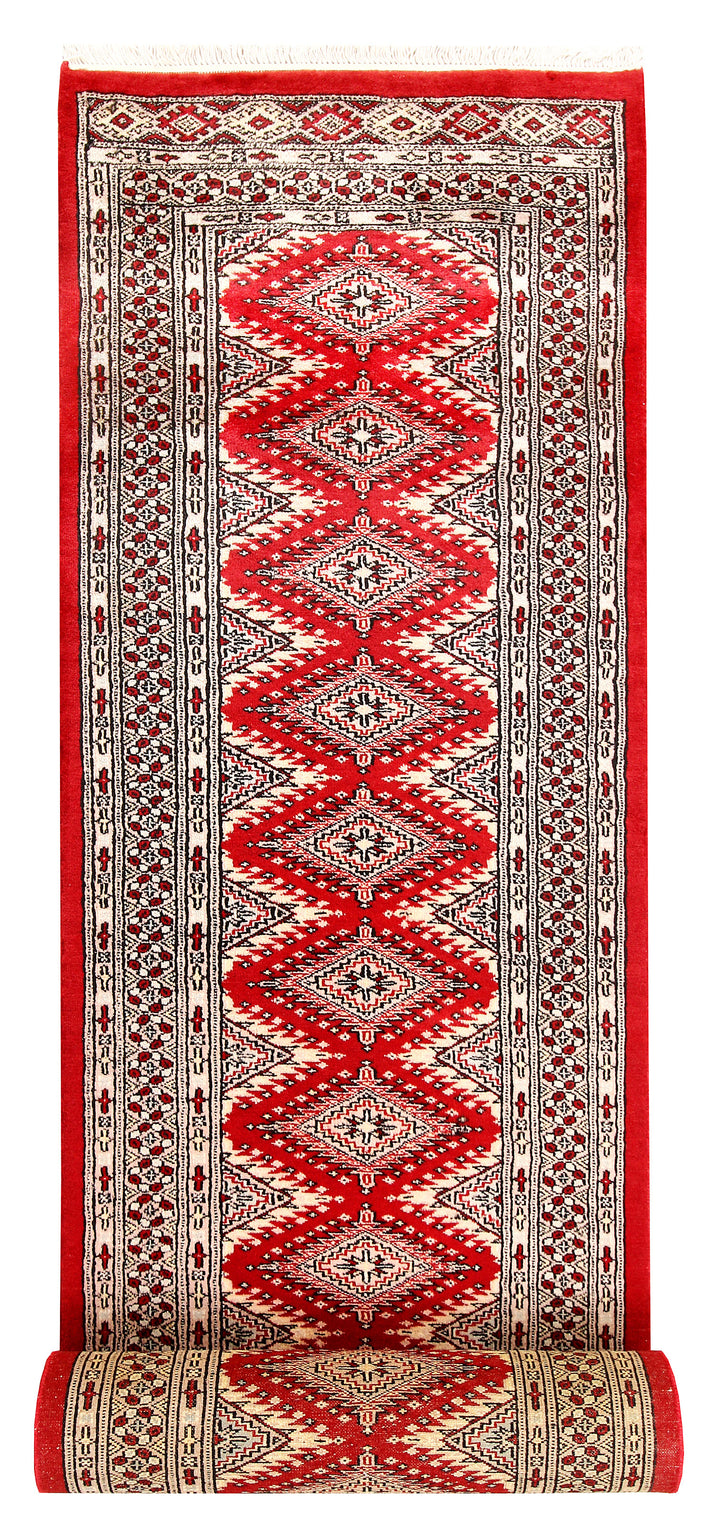 Red Jaldar 2'  7" x 15'  11" - No. QA27430