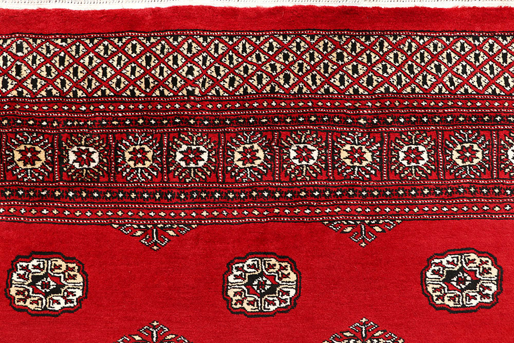 Red Bokhara 6' x 9' 2 - No. 60046 - ALRUG Rug Store