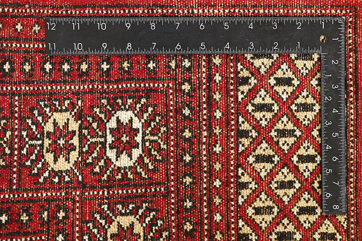 Red Bokhara 6' x 9' 2 - No. 60046 - ALRUG Rug Store