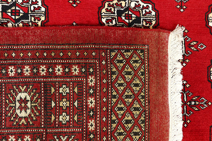 Firebrick Bokhara 6' 1 x 9' 8 - No. 60047 - ALRUG Rug Store