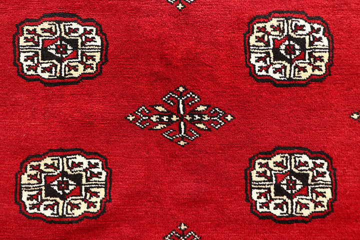 Firebrick Bokhara 6' x 9' 1 - No. 60048 - ALRUG Rug Store