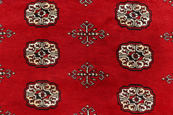 Firebrick Bokhara 6' 2 x 9' 1 - No. 60049 - ALRUG Rug Store
