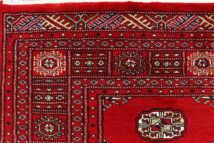 Red Bokhara 5' 11 x 9' 1 - No. 60050 - ALRUG Rug Store