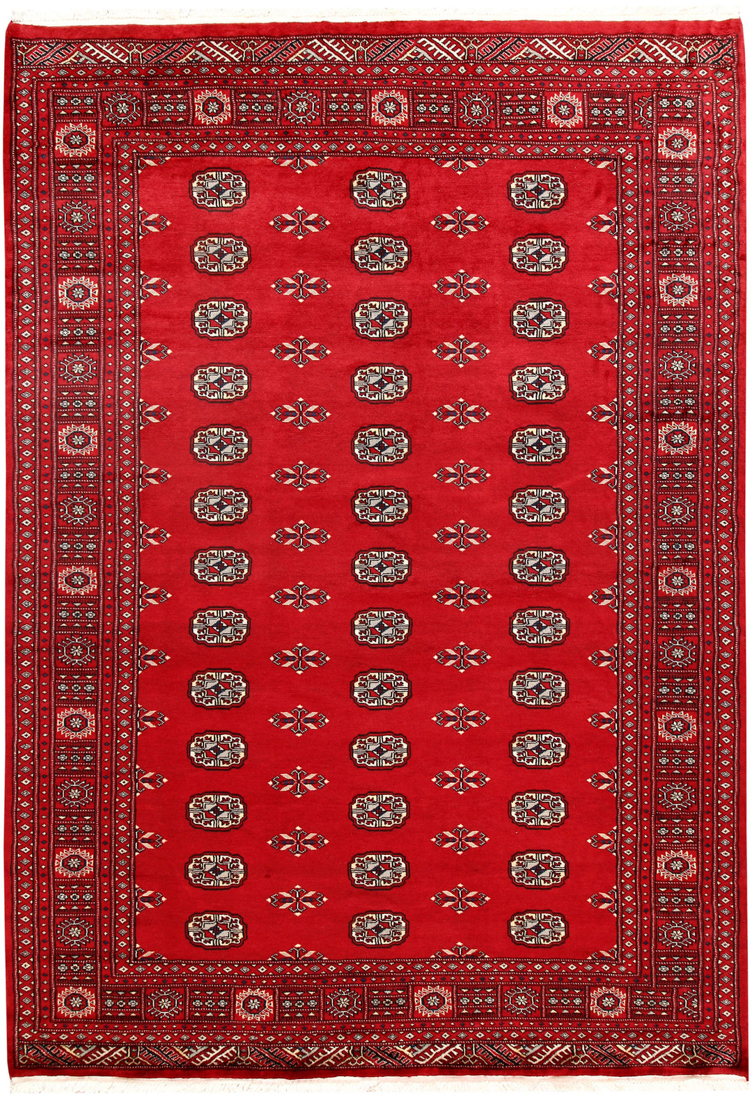 Red Bokhara 6' x 8' 8 - No. 60051 - ALRUG Rug Store