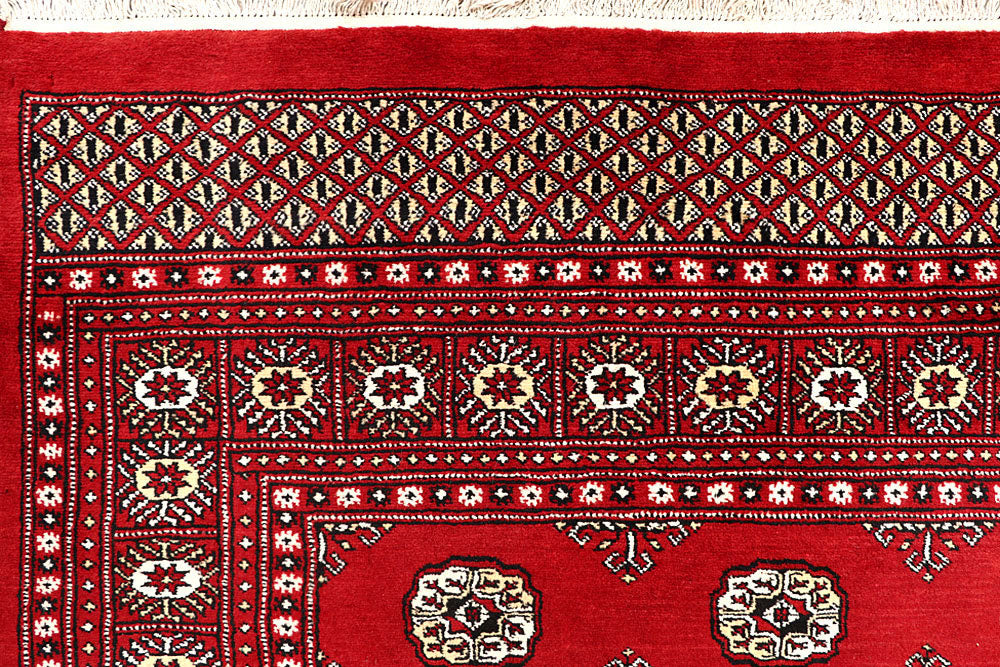 Red Bokhara 6' 1 x 9' 3 - No. 60052 - ALRUG Rug Store