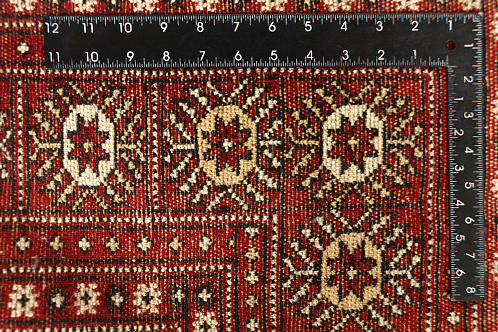 Red Bokhara 6' 1 x 9' 3 - No. 60052 - ALRUG Rug Store