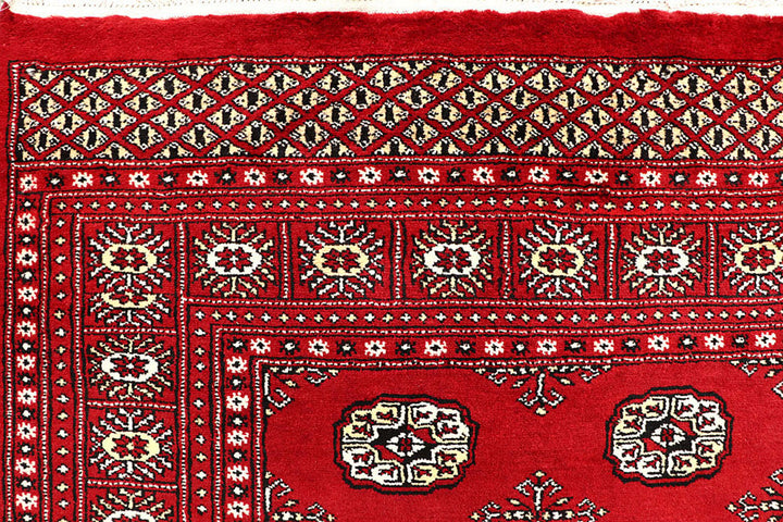 Red Bokhara 6'  1" x 9'  1" - No. QA53301