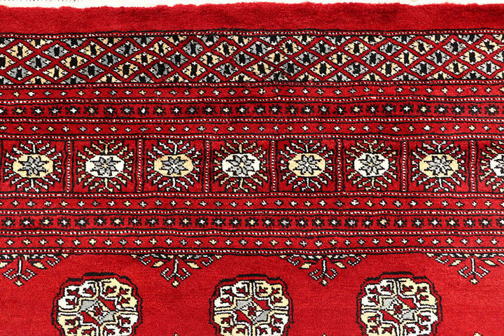Red Bokhara 6' 6 x 9' 2 - No. 60055 - ALRUG Rug Store