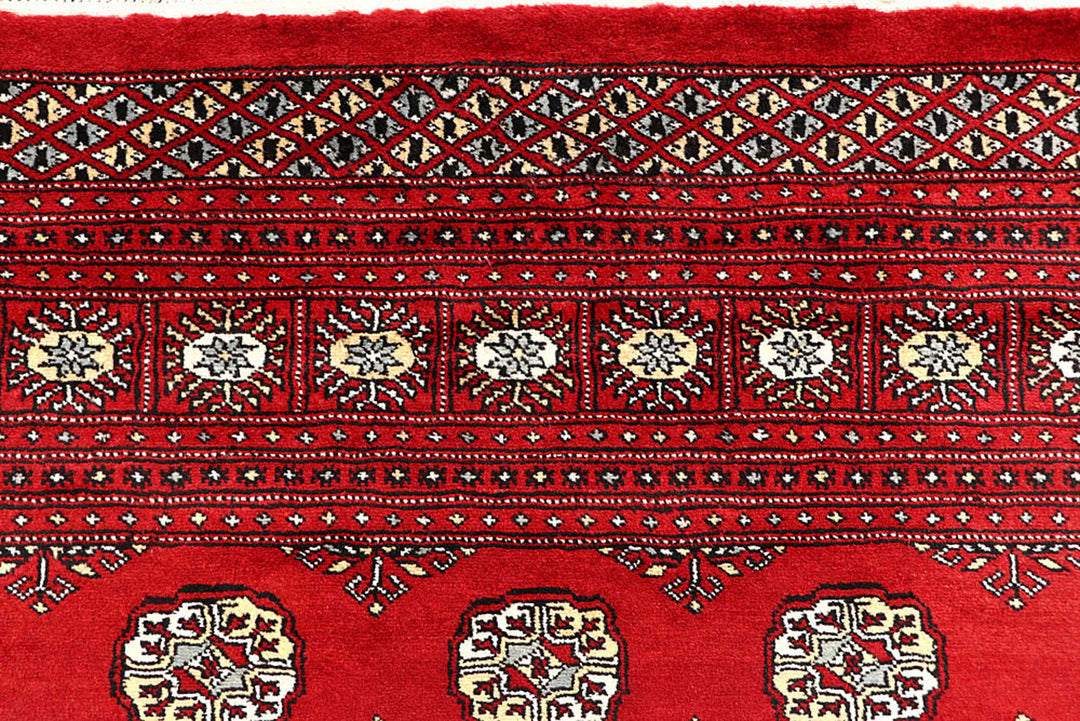 Red Bokhara 6'  6" x 9'  2" - No. QA20110