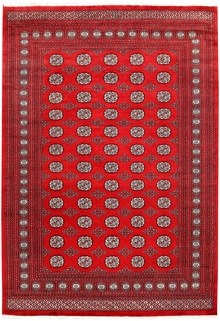 Red Bokhara 6'  6" x 9'  2" - No. QA20110