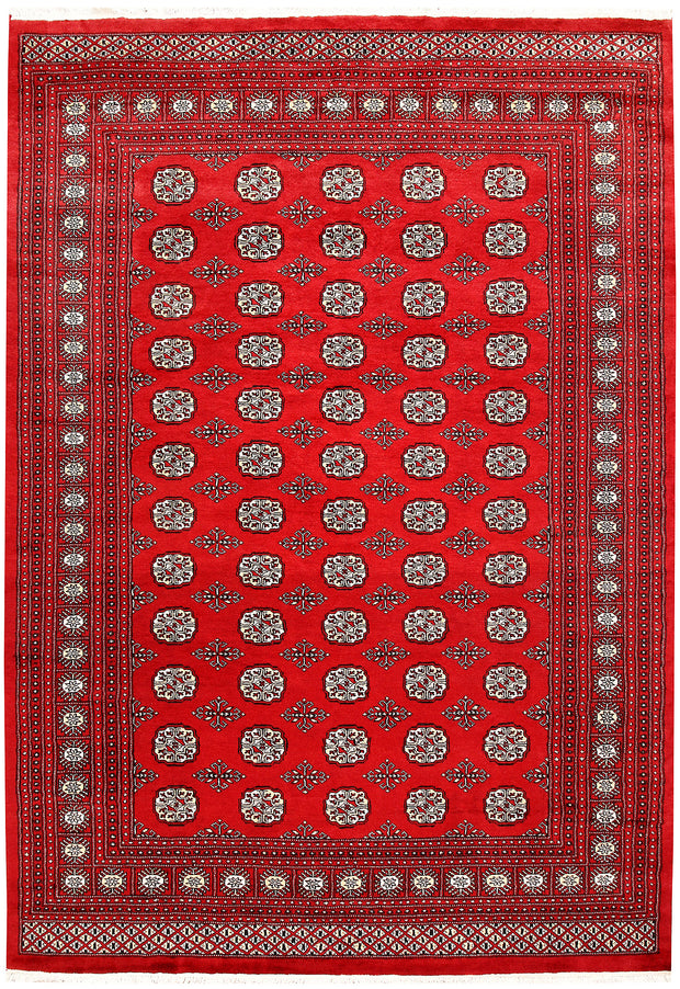 Red Bokhara 6'  6" x 9'  2" - No. QA20110