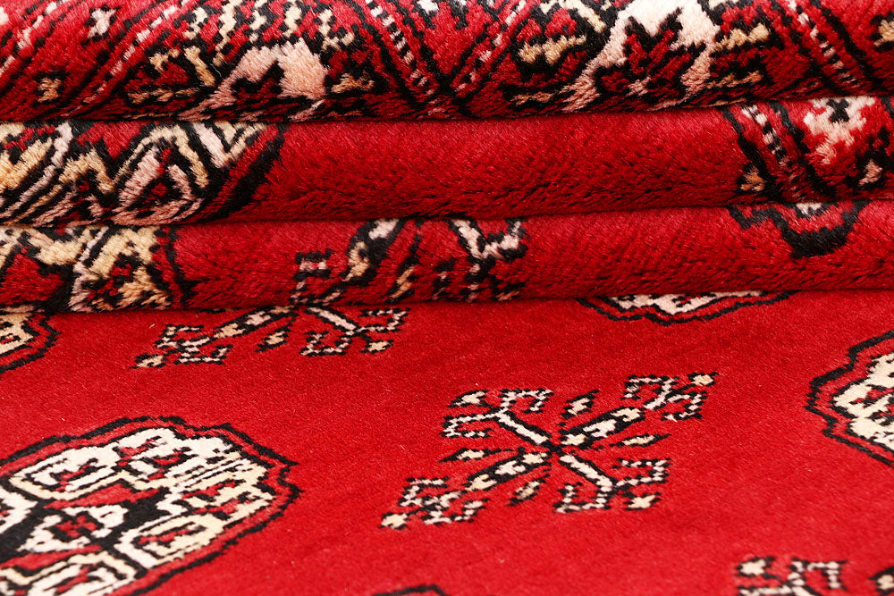 Red Bokhara 6' x 9' 2 - No. 60056 - ALRUG Rug Store
