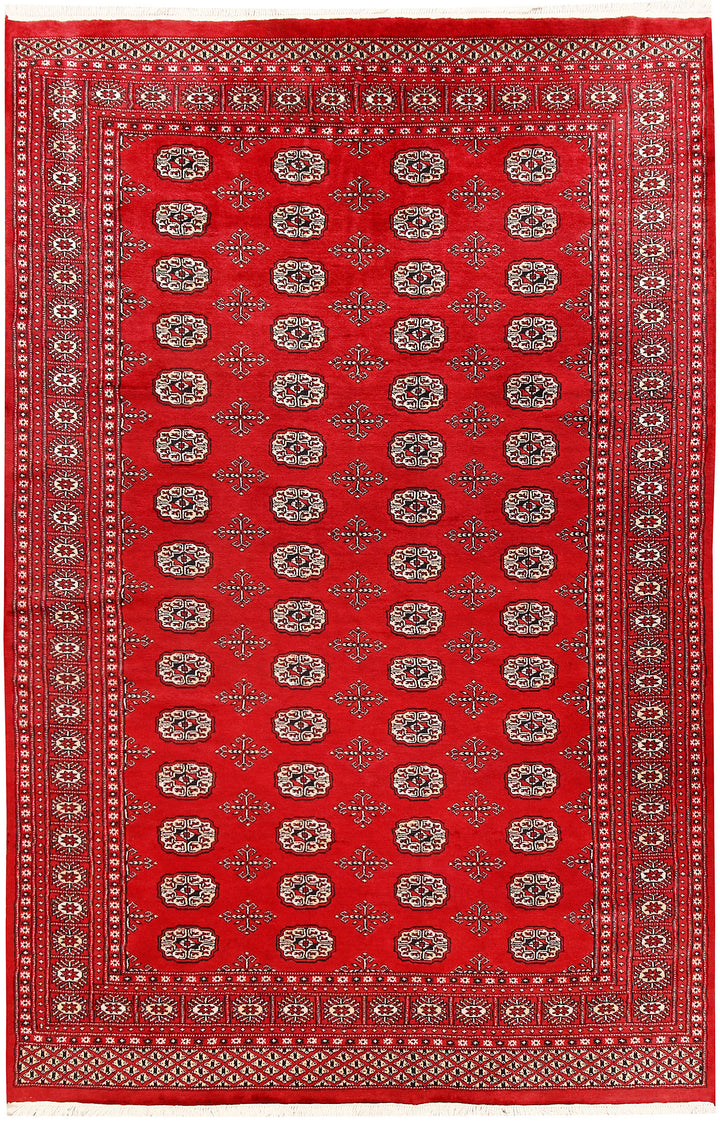 Red Bokhara 6'  x" 9'  2" - No. QA58108