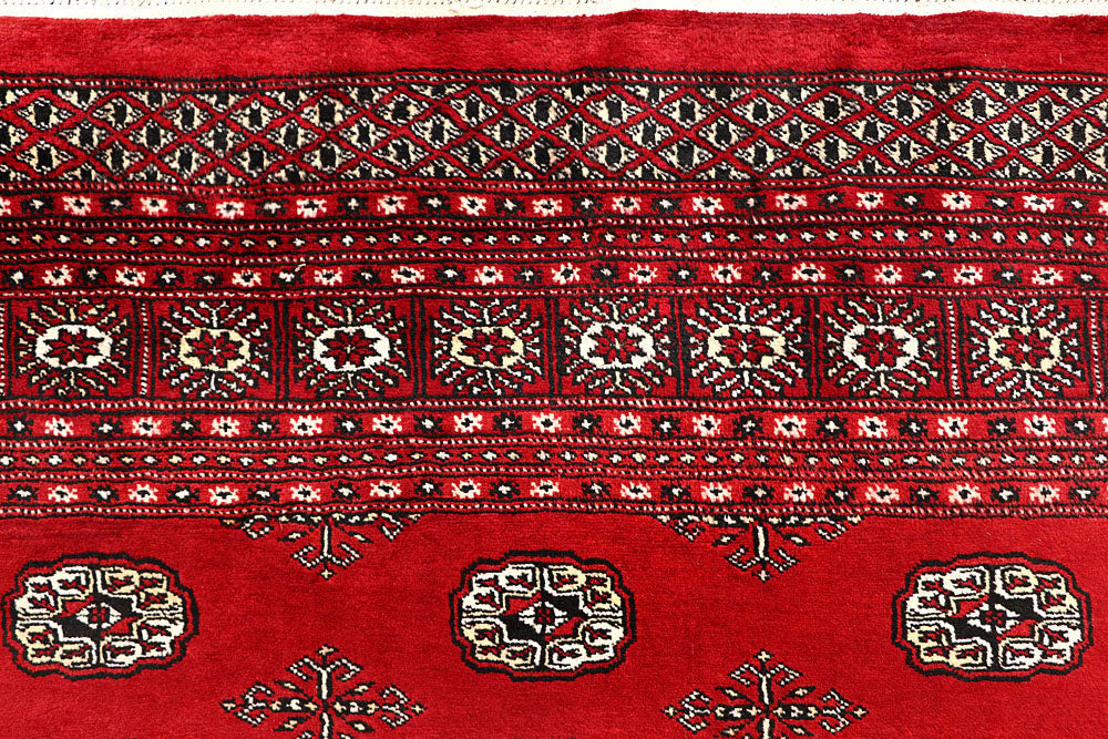 Red Bokhara 6' 1 x 9' 2 - No. 60057 - ALRUG Rug Store