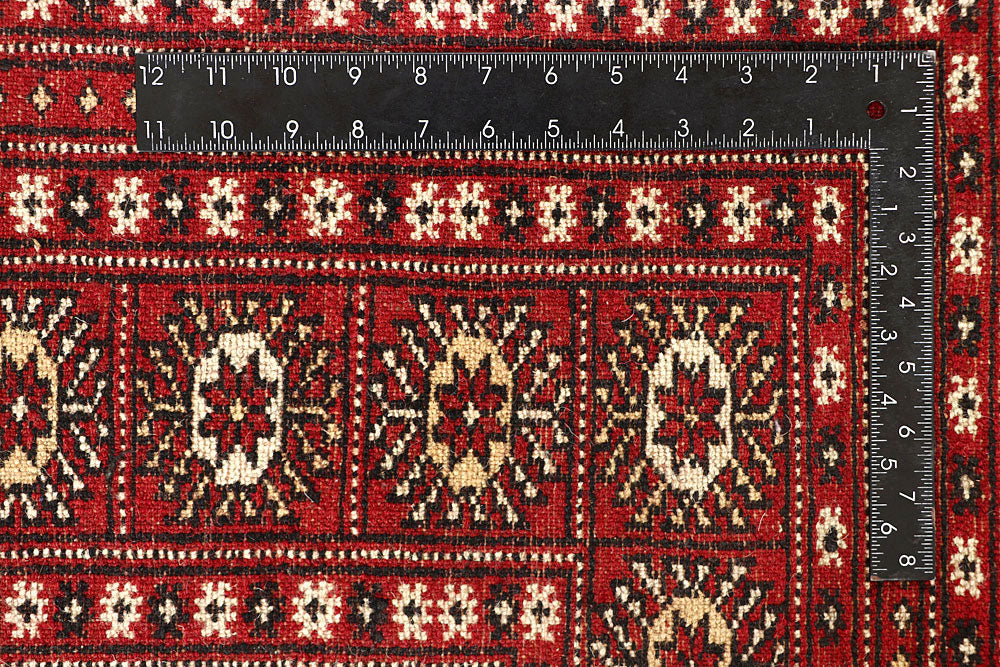 Red Bokhara 6' 1 x 9' 2 - No. 60057 - ALRUG Rug Store