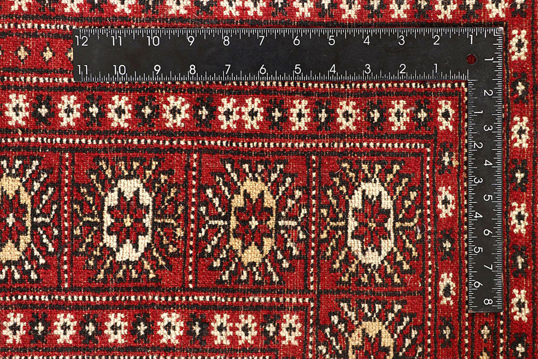 Red Bokhara 6'  1" x 9'  2" - No. QA39175