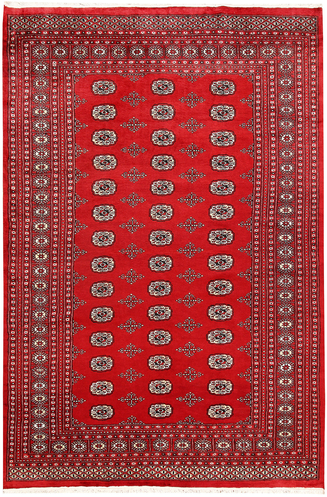 Red Bokhara 6' 1 x 9' 2 - No. 60057 - ALRUG Rug Store