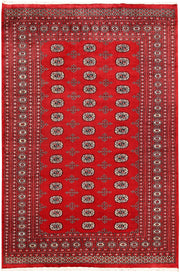 Red Bokhara 6' 1 x 9' 2 - No. 60057 - ALRUG Rug Store
