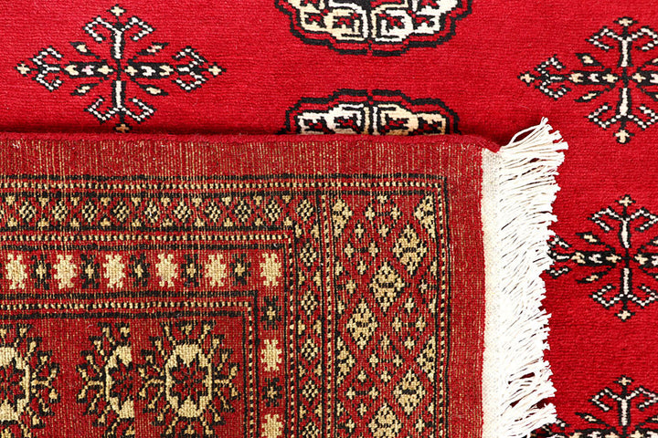 Red Bokhara 5' 11 x 9' 1 - No. 60058 - ALRUG Rug Store