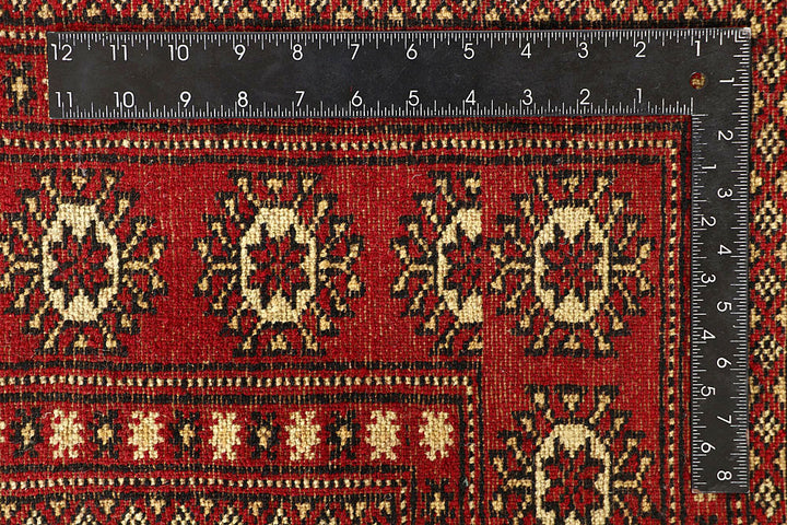 Red Bokhara 5' 11 x 9' 1 - No. 60058 - ALRUG Rug Store