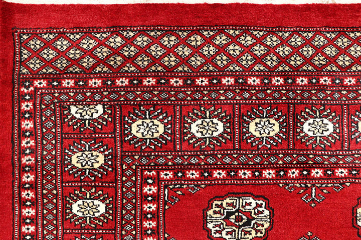 Red Bokhara 6' 1 x 9' 1 - No. 60059 - ALRUG Rug Store