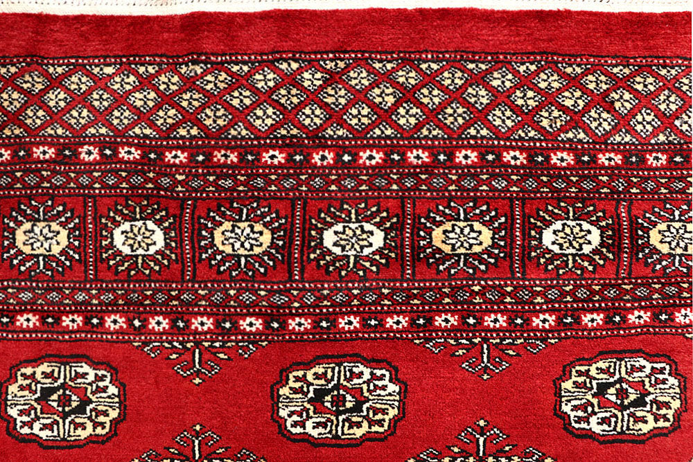 Red Bokhara 6' 1 x 9' 1 - No. 60059 - ALRUG Rug Store