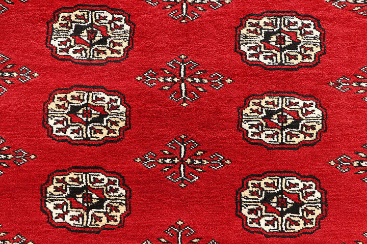 Red Bokhara 6' 1 x 9' 1 - No. 60059 - ALRUG Rug Store