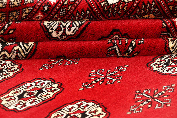 Red Bokhara 6' 1 x 9' 1 - No. 60059 - ALRUG Rug Store