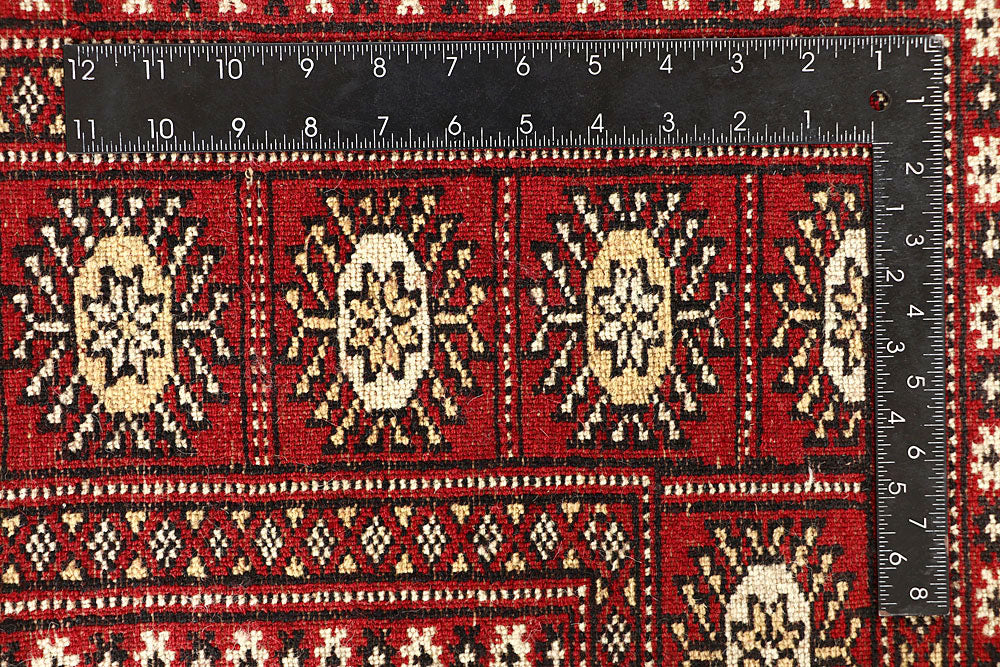 Red Bokhara 6' 1 x 9' 1 - No. 60059 - ALRUG Rug Store