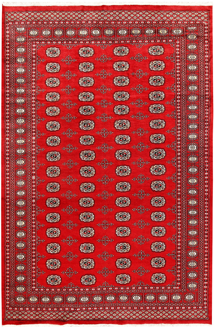 Red Bokhara 6' 1 x 9' 1 - No. 60059 - ALRUG Rug Store