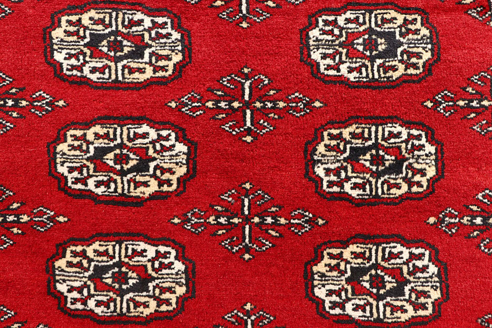 Firebrick Bokhara 5' 10 x 8' 6 - No. 60060 - ALRUG Rug Store