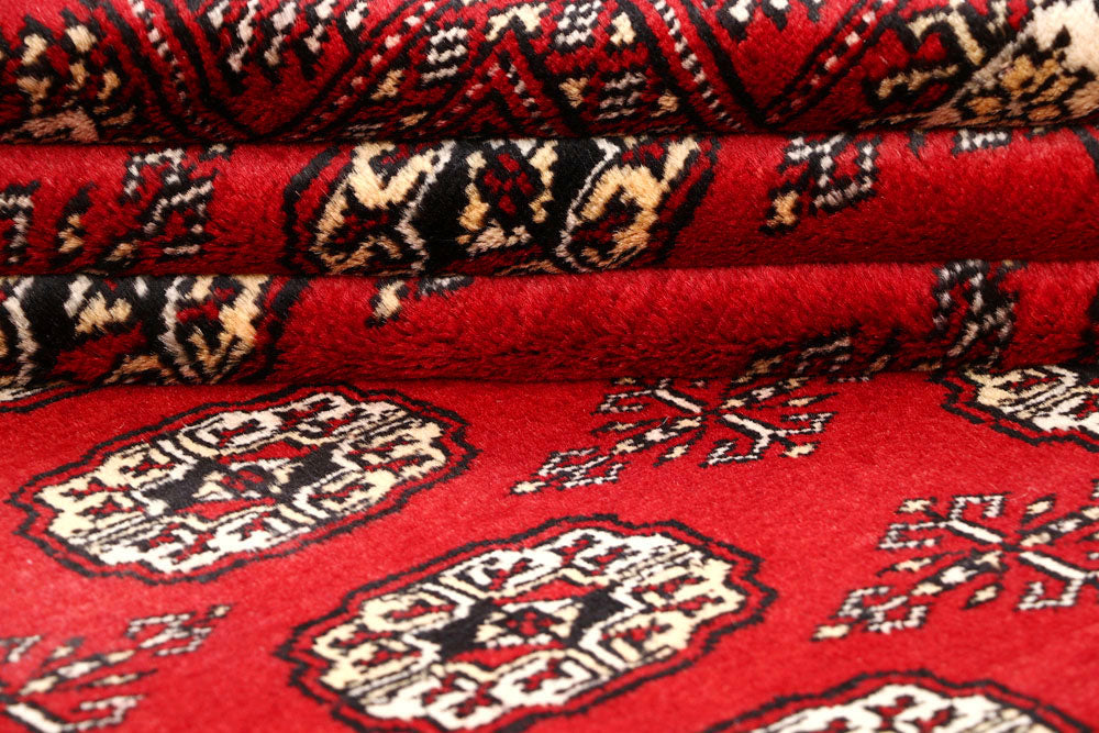 Firebrick Bokhara 5' 10 x 8' 6 - No. 60060 - ALRUG Rug Store