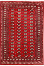 Firebrick Bokhara 5' 10 x 8' 6 - No. 60060 - ALRUG Rug Store