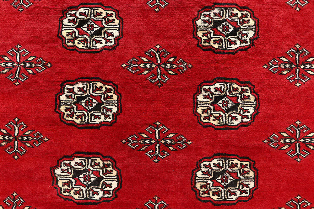 Firebrick Bokhara 6' x 9' 5 - No. 60061 - ALRUG Rug Store