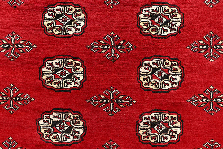 Firebrick Bokhara 6' x 9' 5 - No. 60061 - ALRUG Rug Store