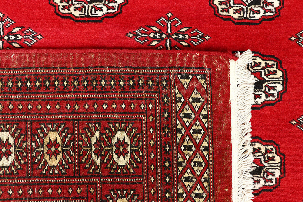 Firebrick Bokhara 6' x 9' 5 - No. 60061 - ALRUG Rug Store